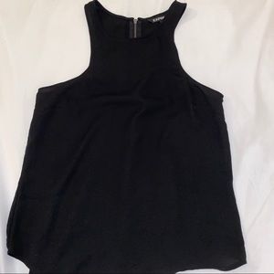 Express Black Racerback Blouse